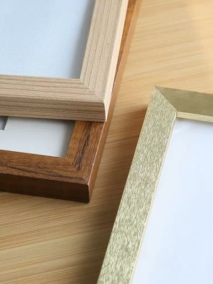 Custom Multi Size Solid Wood Picture Frames Photo Artwork Display Frame
