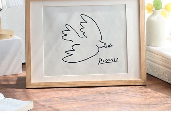 Custom Multi Size Solid Wood Picture Frames Photo Artwork Display Frame