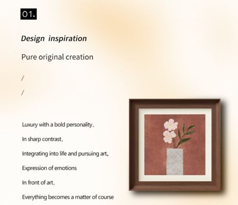 Enhance the artistic atmosphere of your home Colorful Printed Oil Painting for Office and Bedroom