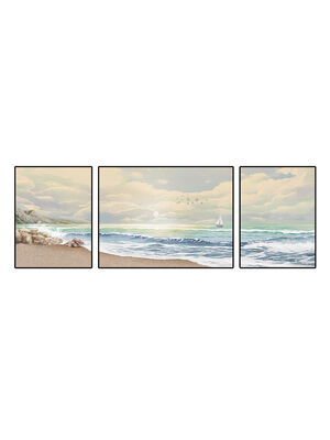 Customized Size Relief Textured Abstract Wall Art Hand Painted Oil Painting with 6 Color Print